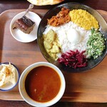 スパイスガーデン - スリランカプレート