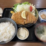 たなか庵 - とんかつ定食850円