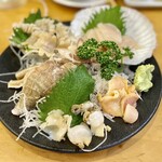 Hokkaiya - 貝刺し盛り合わせ