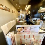 La・麺喰亭 - カウンター席