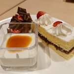 ブッフェダイニング プリンスマルシェ - 頂いたデザート