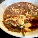 辛麺屋 十九力 - トッピングのにんにくは爆量！ハーフもある。