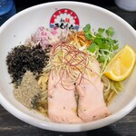 らぁ麺 きくはん - 季節限定　にぼ塩レモンまぜそば