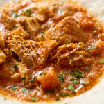 Tomato stew with tripe