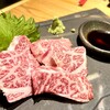 炭火焼肉 ごえ門 - 牛とろ炙り刺し❤︎