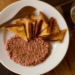 Japanese Black Beef Tartare - Served with Buttered Toast