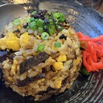 Menya Itsuki - 醤油ﾗｰﾒﾝ + 味玉 + 半ﾁｬｰﾊﾝ