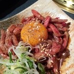 焼肉燈道 - ユッケ