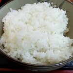 桂や - ご飯少な目に減らして貰いました。