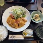 Washoku Seki - 豚肉生姜焼きセット　ご飯大盛