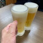 Konamon Yahachi - キンキンの生ビールで乾杯