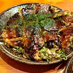 お好み焼き 鉄板焼き ひなや - ねぎ焼き