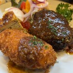 洋食　こばやし - 甲乙つけられない逸品