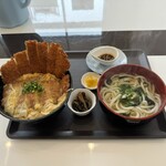 おうちごはん Ken's - Wカツ丼（うどんに変更）
