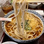 加風 - たぬき蕎麦 大盛り アップ