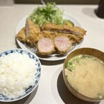 Furai Ya - ミックスフライ定食【A】