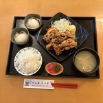 Gohan Ya Honoka - 鶏のから揚げ定食（白）