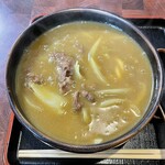 日の出うどん - 肉入カレーうどん