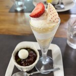 カフェボヌール - セットのデザート