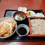そば処 大むら - カツ丼ミニセット(900円)