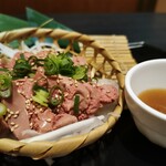 完全個室 日本酒 もつ鍋 海鮮と産地鶏の炭火焼き うお鶏 - 