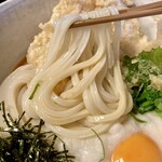 麺家さくら - 一本一本が長く、腰のある剛麺です