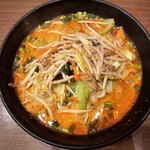 広東料理　東田 - 青森担々ラーメン（辛口）950円