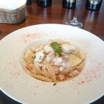 イタリア料理 Tavola D’oro - 鯛と筍の生パスタ