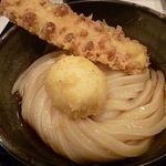 極浄うどん うだま - ちく玉天ぶっかけ（冷） 700円