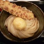 極浄うどん うだま - ちく玉天ぶっかけ（冷） 700円