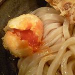 極浄うどん うだま - ちく玉天ぶっかけ（冷） 700円