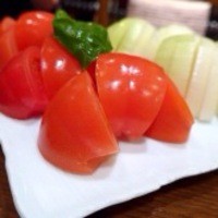 三田ばさら 本店 - トマト・玉葱