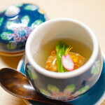 Yokohama Kappou Shisei - 胡麻豆腐の唐揚げ新生姜餡