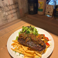 ハンガーステーキフリット