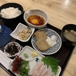 鯛めし もとやま - 料理写真:宇和島鯛めしじゃこ天セット