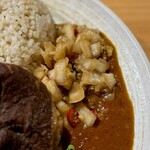 吉田カレー  - 玉ねぎアチャール
