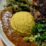 吉田カレー  - ポテトサラダ