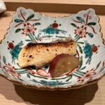 鮨 近藤 - 桜鱒西京焼き