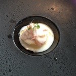 エルルカン・ビス - 大根のフラン 赤海老添え