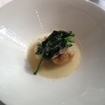 エルルカン・ビス - アンコウ蒸し焼き 根菜ミネストローネ