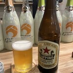 ツムギビヨリ - 瓶ビール赤星 650円