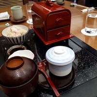 うなぎ 仲じま - なんとか御膳は引出しの提供