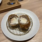 katsuretsumatsumurabisutsurumaga-den - モッツァレラチーズのメンチカツ