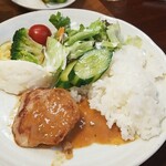 キッチン ブルー グローブ - 最後のワンプレート