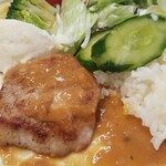 キッチン ブルー グローブ - 最後のヒレ肉