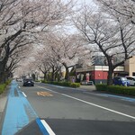 キッチン ブルー グローブ - 駅をUターンして