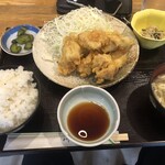 Wano Hana - 地鶏の天ぷら定食
