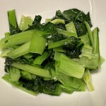 鼎泰豊 - 季節の青菜炒めニンニク風味