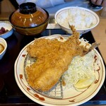 Gohanya Uofuku - 鯵フライ定食