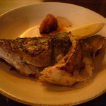 DOURAKUDA - 天然ヒラマサの兜焼き（お通し）